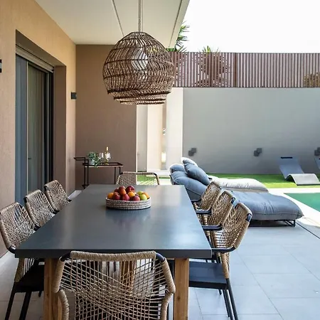 Salina - With Private Heated Eco-pool, Sauna & Jaccuzi Hot Tub Villa Golos