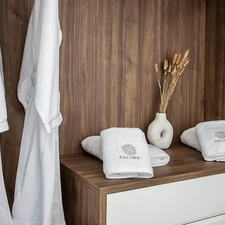 Salina - With Private Heated Eco-pool, Sauna & Jaccuzi Hot Tub Villa Golos