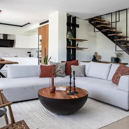 Salina - With Private Heated Eco-pool, Sauna & Jaccuzi Hot Tub Villa Volos