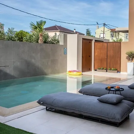 Salina - With Private Heated Eco-pool, Sauna & Jaccuzi Hot Tub Volos
